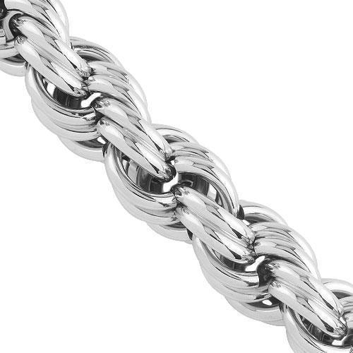 Sterling Silver Rope Chain